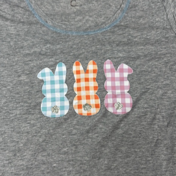 EASTER BUNNIES SHIRT SIZE L - Picture 2 of 3